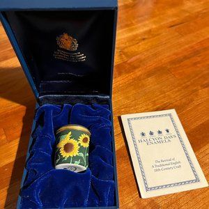 Halcyon Days Sunflower Box